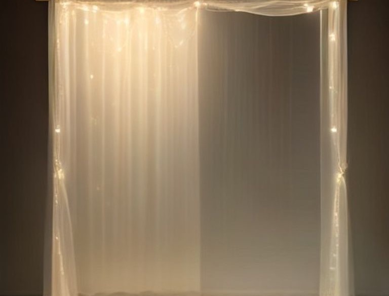 Fairy-Light Backdrop Wall